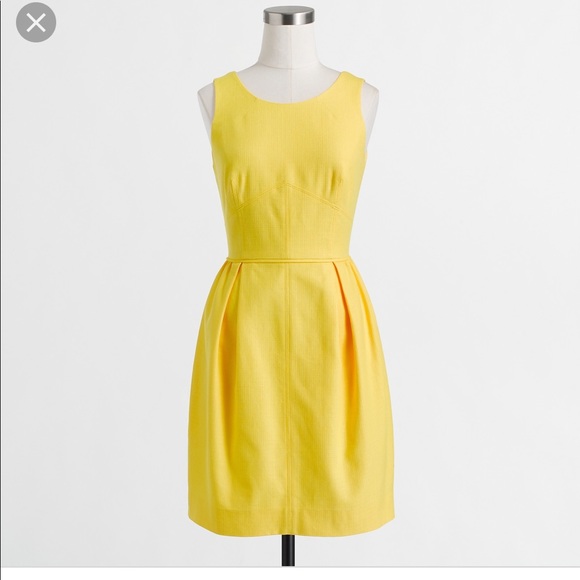 J Crew yellow dress - Picture 1 of 3